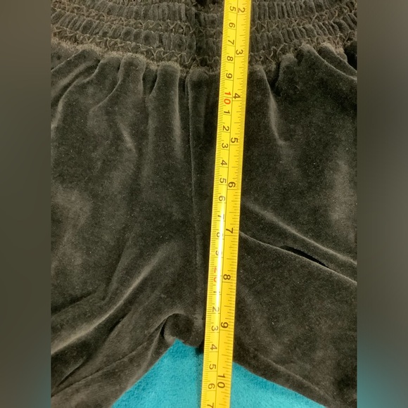 Juicy Couture Smocked Pants 22 x 31 Magaschoni Cashmere Zip Up - Picture 9 of 14